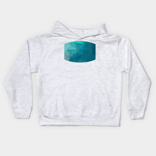 Background Crystal Kids Hoodie by Creative Has